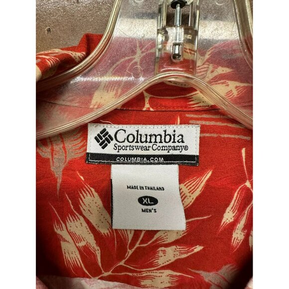 Columbia Men's Short Sleeve Button Up Size X-Large - Picture 2 of 4